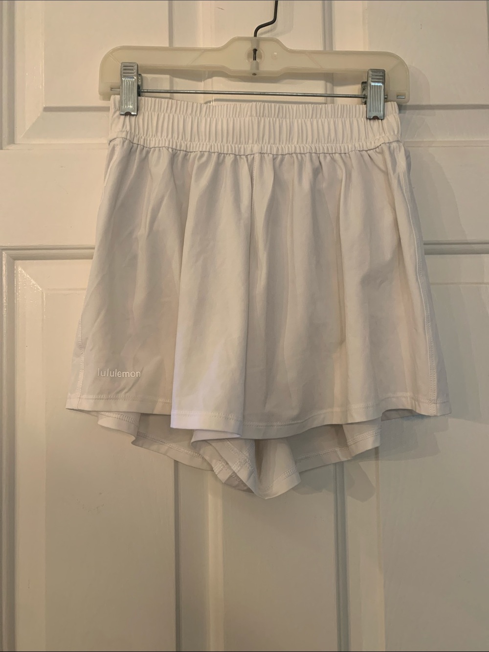 Lululemon white shorts